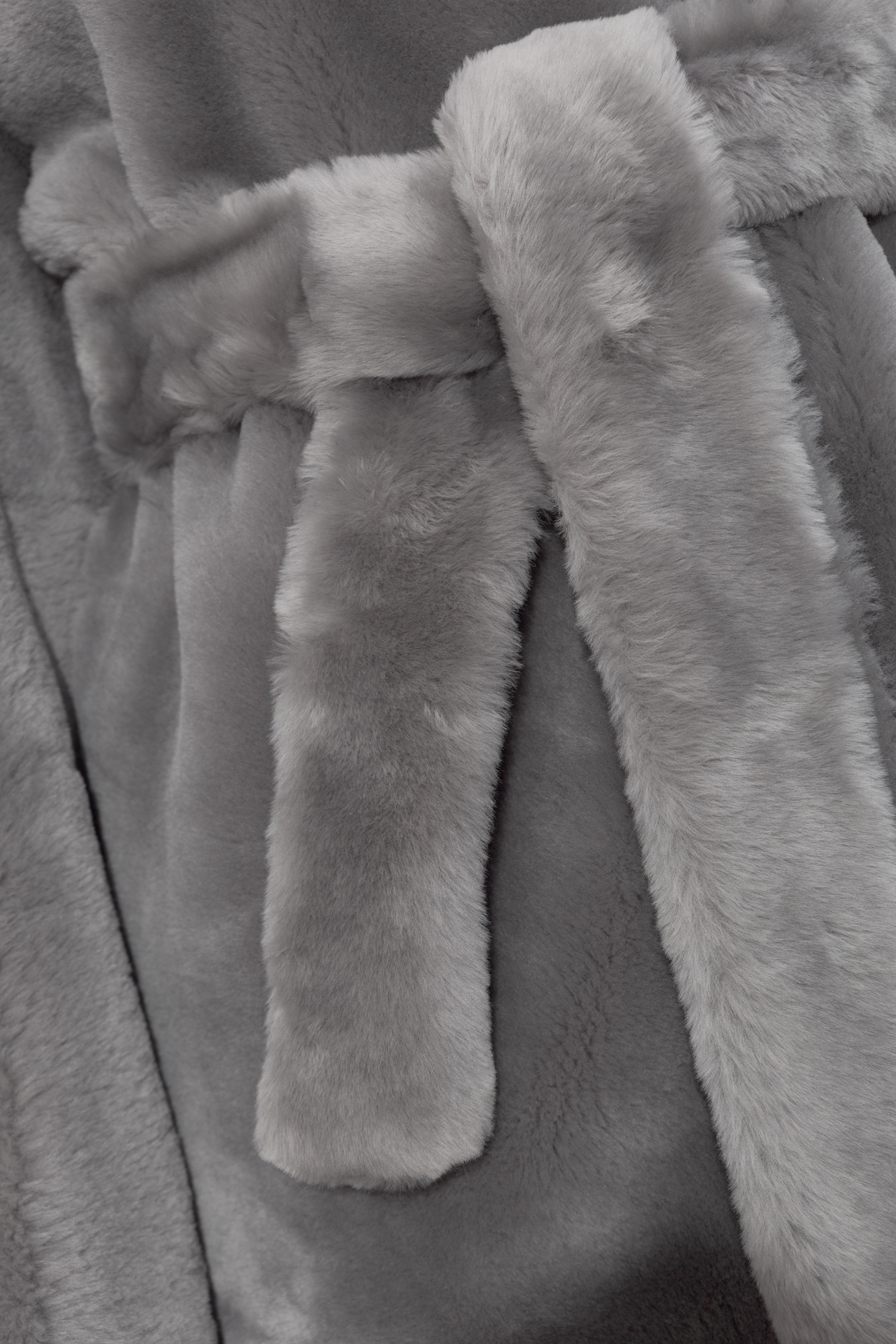 TOTEME Fur coat with belt | Women's | Vitkac